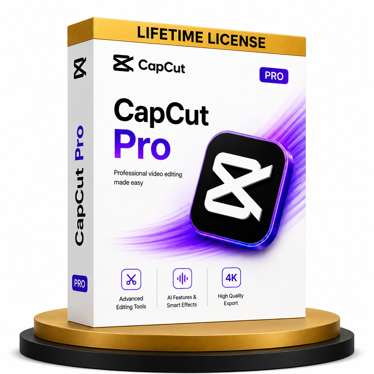 CapCut Pro Desktop Lifetime License | Instant Download | Video Editing Software for PC