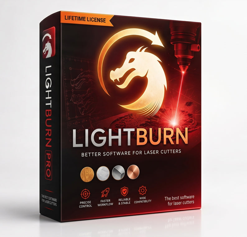 LightBurn Laser Software Full Version (Instant Download)