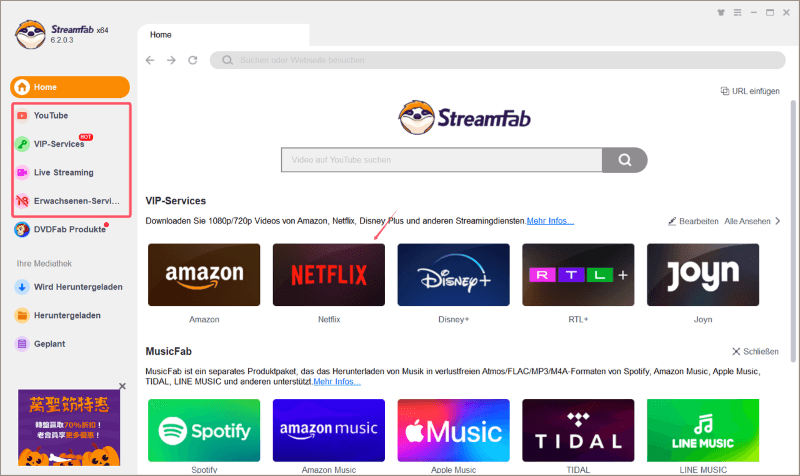 StreamFab All-In-One Video Downloader Software | Lifetime Access - Instant Download