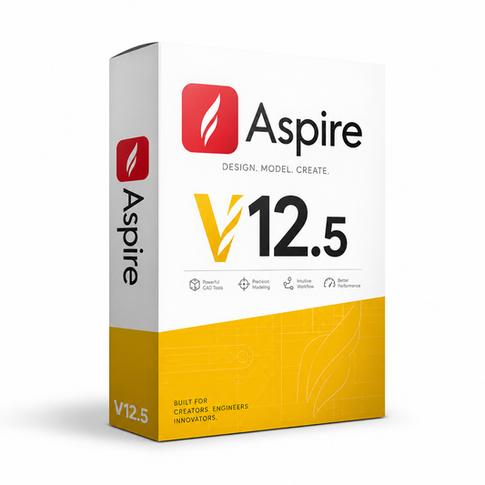 Vectric Aspire 12.5 CNC Design & Toolpath Software (Lifetime Access, Instant Download)